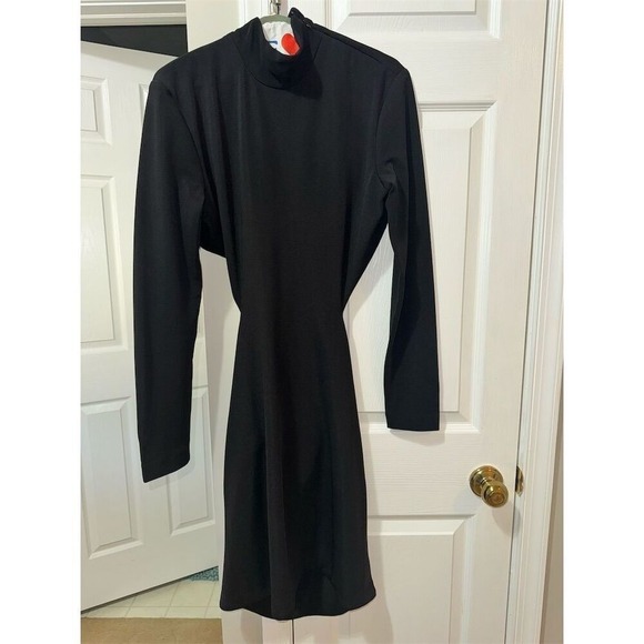 Solace London Women's Black Backless Mini Dress Size 10 Party Cocktail - Picture 5 of 9